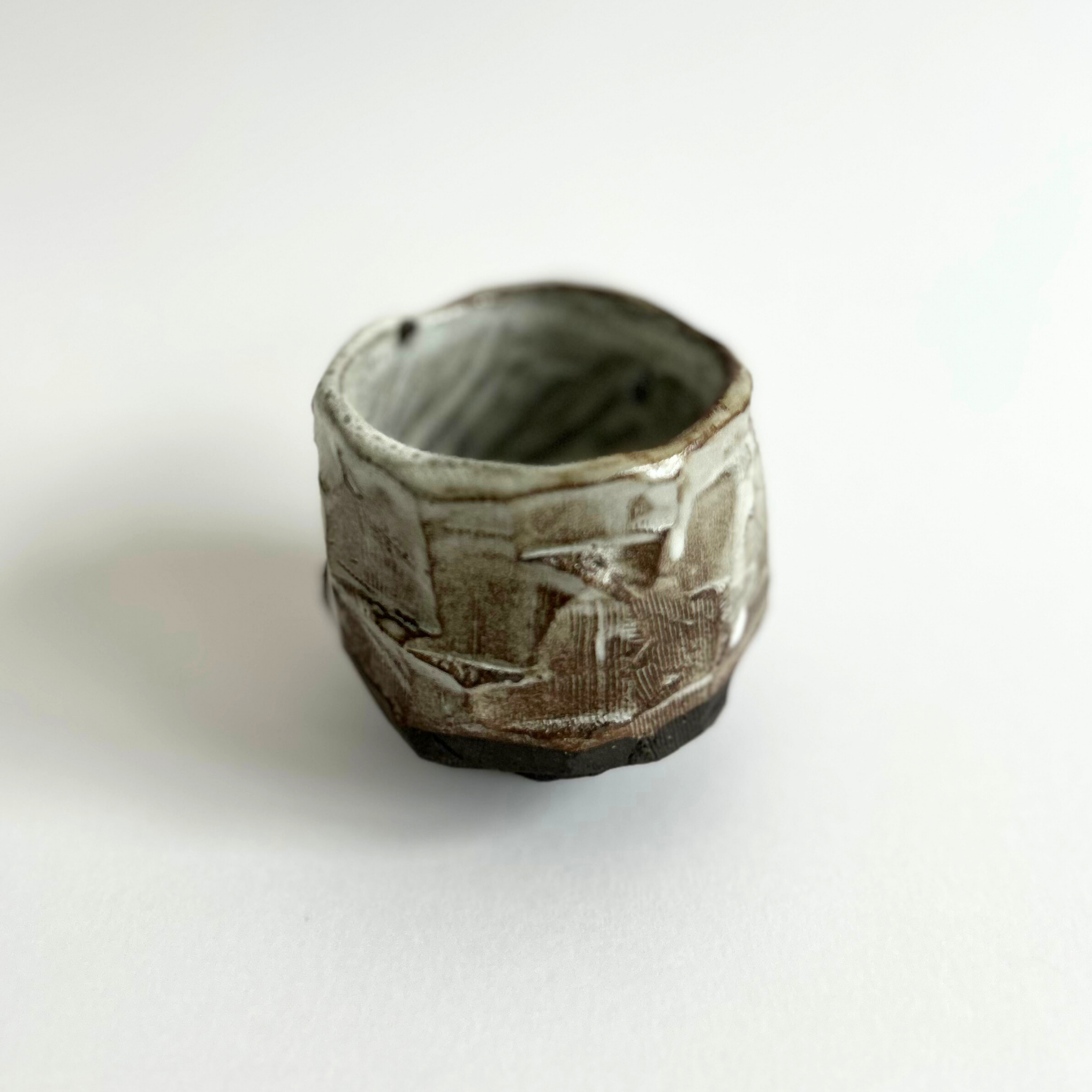 Kurinuki tea bowl